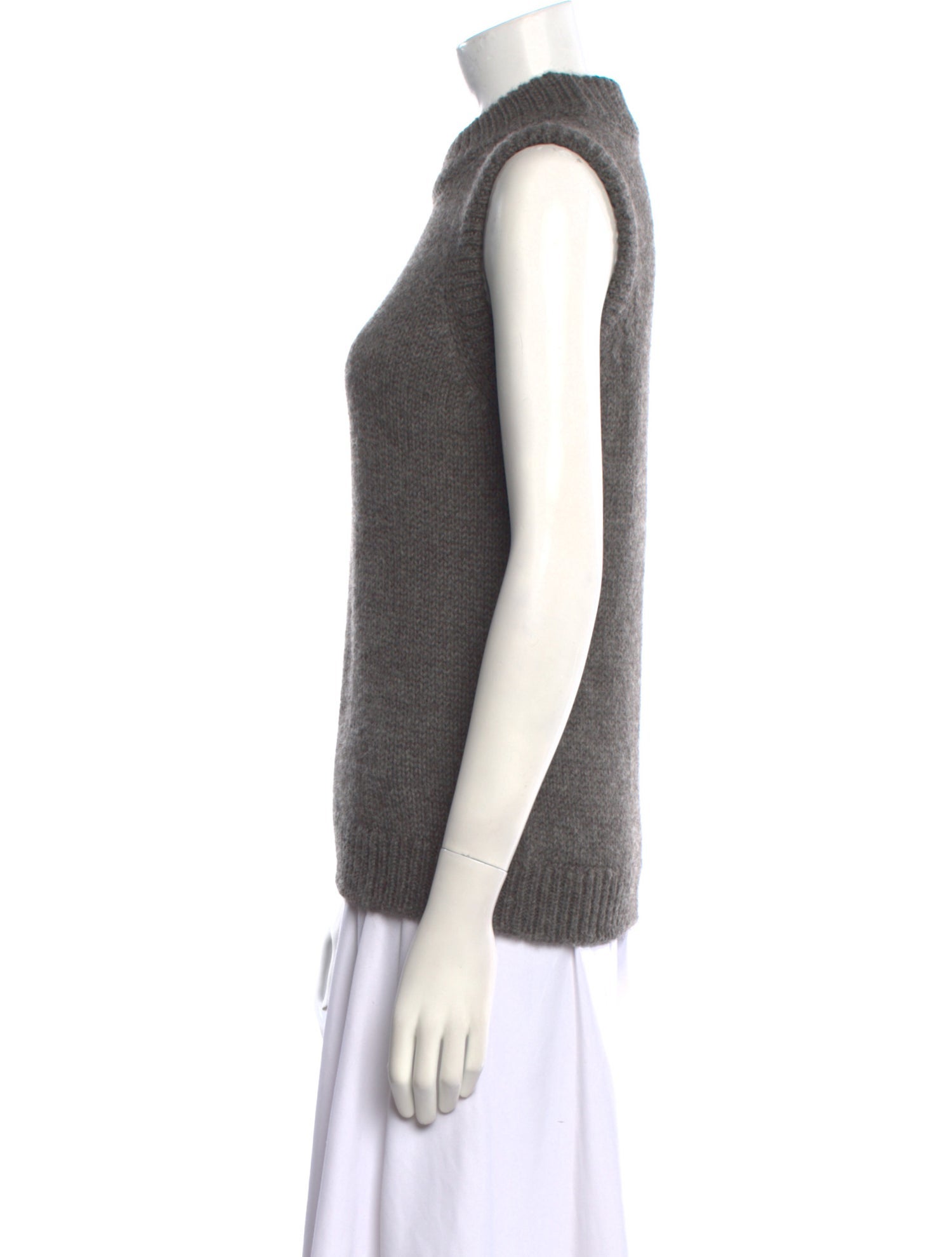 Isa Arfen Virgin Wool Turtleneck Sweater